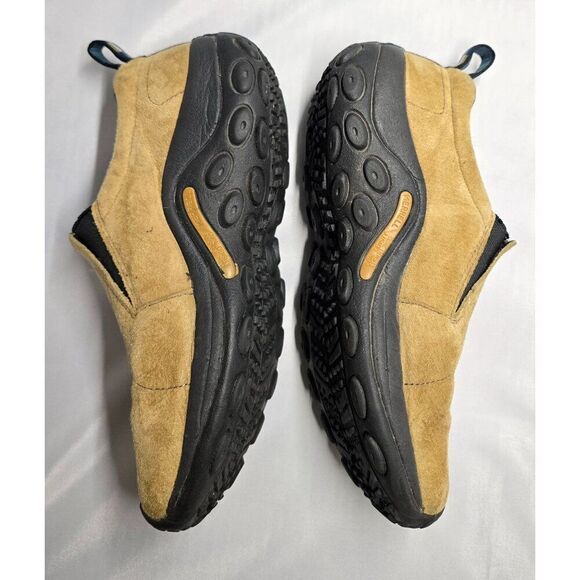 Merrell Womens  Suede Jungle Moc Slip-On Shoes Sz 7 hiking granola girl gorpcore - Picture 6 of 11